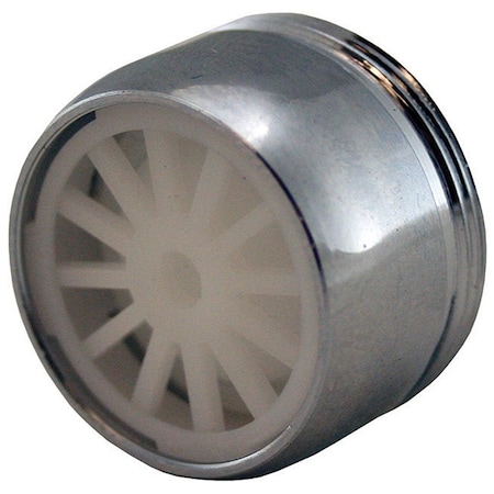 Jones Stephens Dual Thread 15/16in.-27 Male x 55/64in.-27 Female Non-Slotted Full Flow Aerator A01010